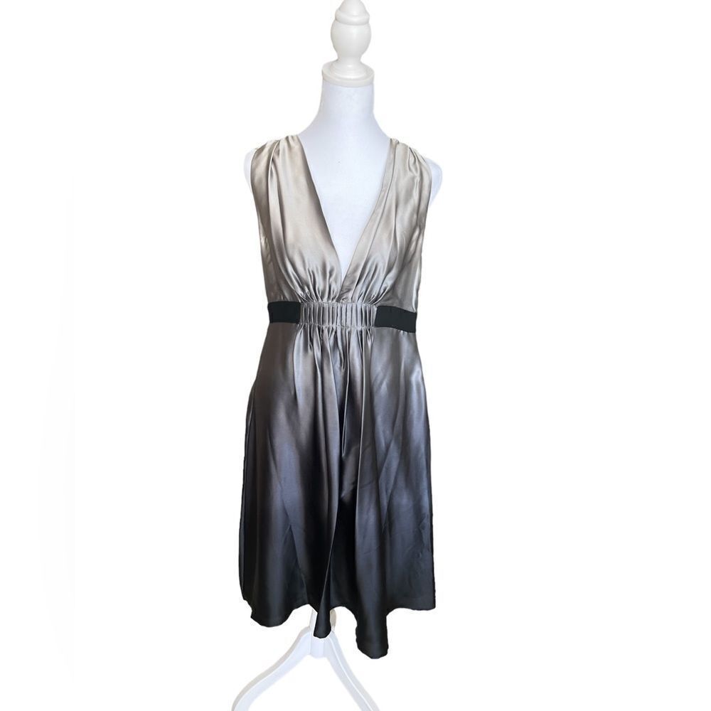 New Mango silk dress